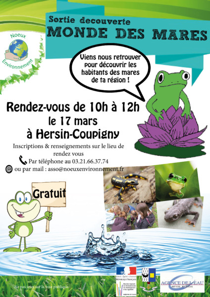 Sortie découverte « Monde des mares » @ Hersin-Coupigny | Hauts-de-France | France