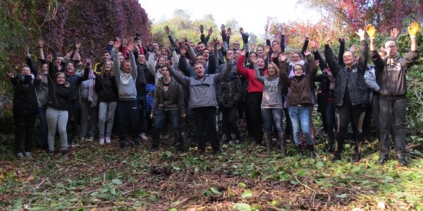 Chantier arrachage de la Renouée du Japon Chantier arrachage de la Renouée du Japon