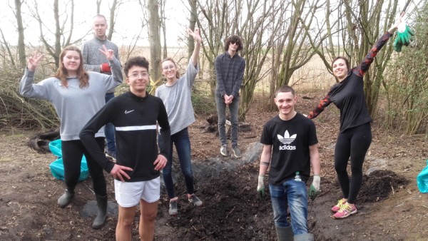 Chantier participatif avec les jeunes d’Unis Cité Béthune